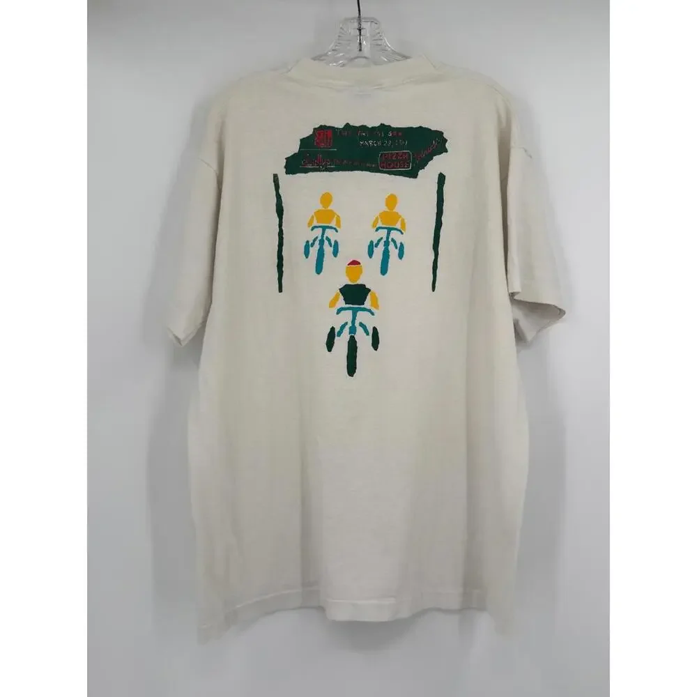 Vintage 1989 Omega Psi Phi Black African American Fraternity T Shirt Sz XL - Picture 2 of 6